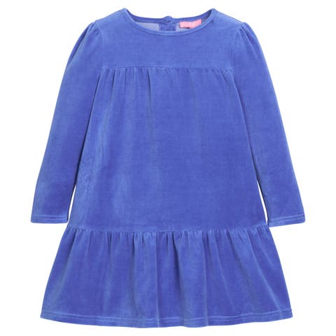 Kids' Velour Lisle Dress (Toddler, Little Kid & Big Kid)