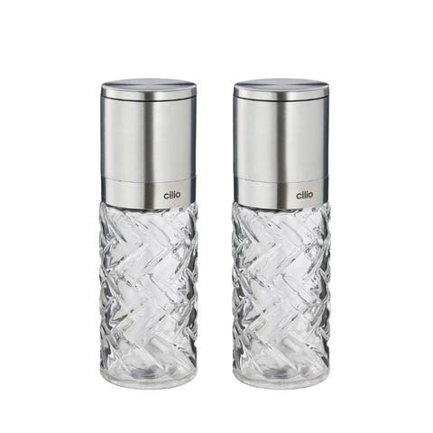 Cristallo Salt Or Pepper Mill 2 Piece Set