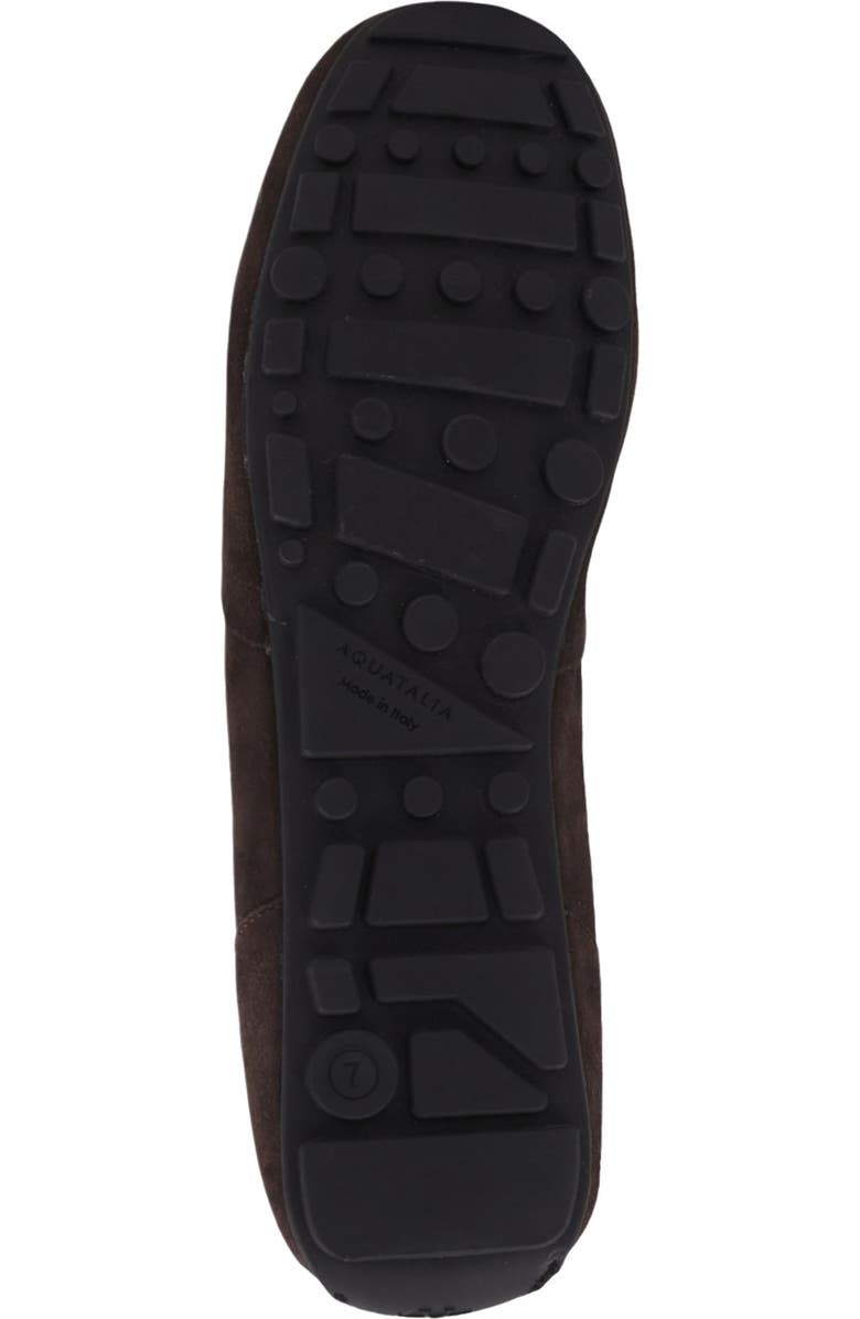 Aquatalia Qrystal Weatherproof Sneaker, Alternate, color, Espresso Suede