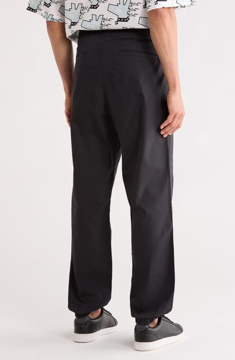HUGO Essential Tech Joggers, Alternate, color, Black