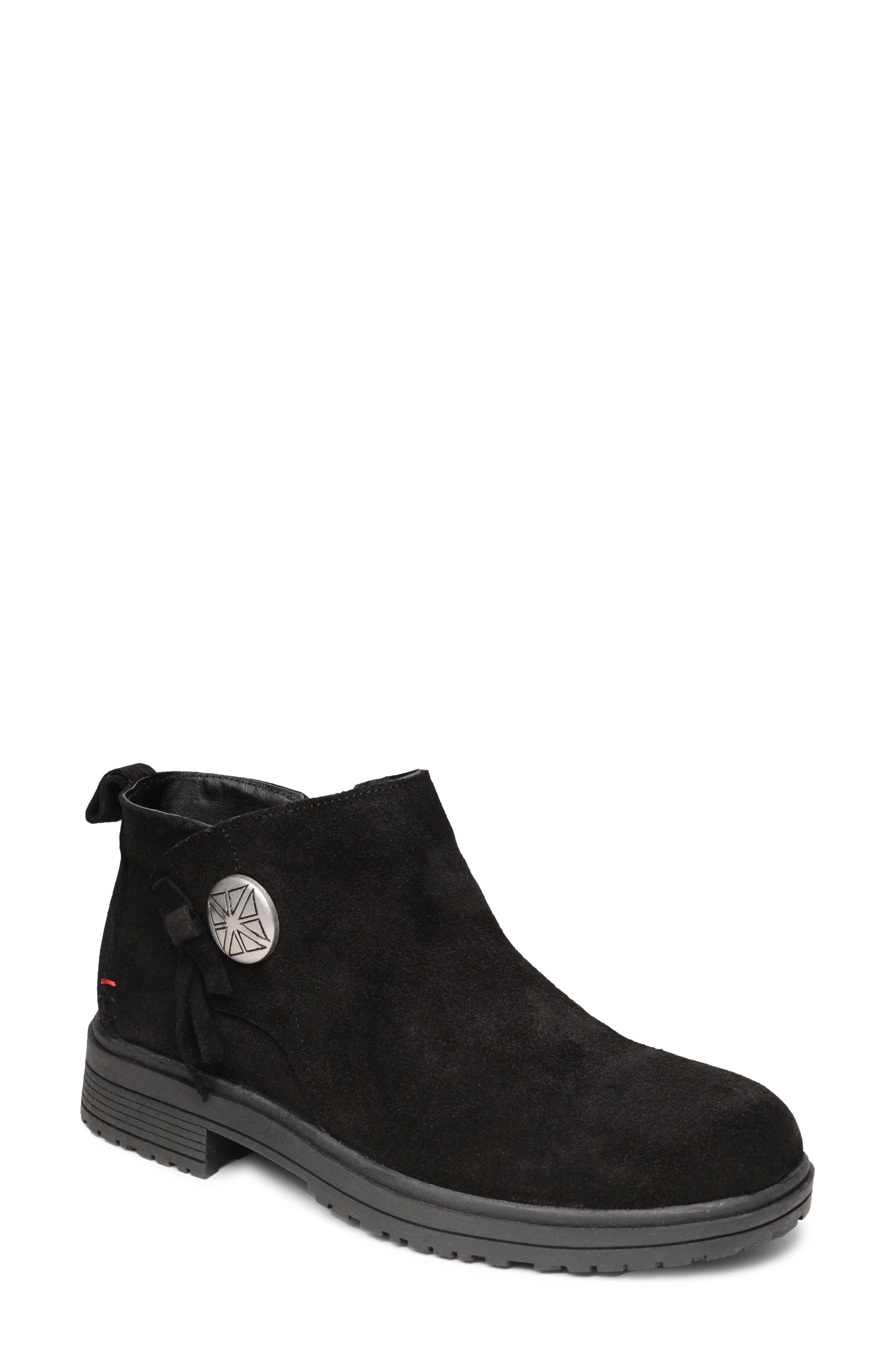 Minnetonka Joyelle Bootie, Main, color, Black