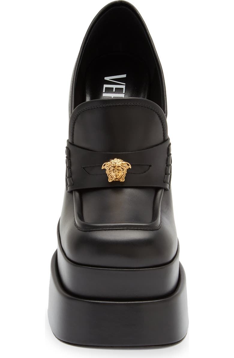 Versace Platform Loafer Pump, Alternate, color,