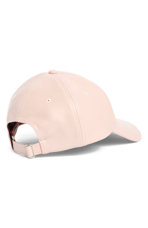 Hunter Logo Rubberized Baseball Cap In Pink