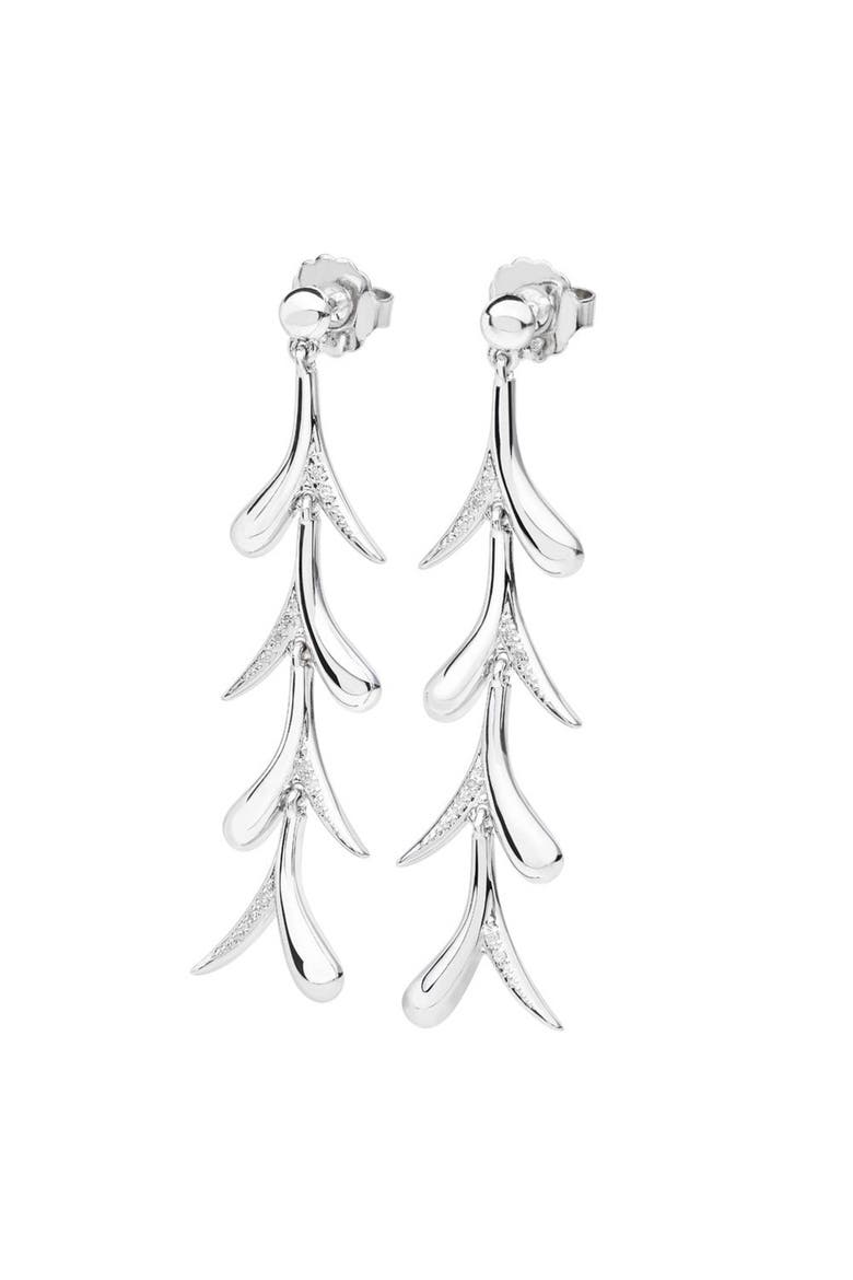 Sycamore Earrings, Main, color, Sterling Silver