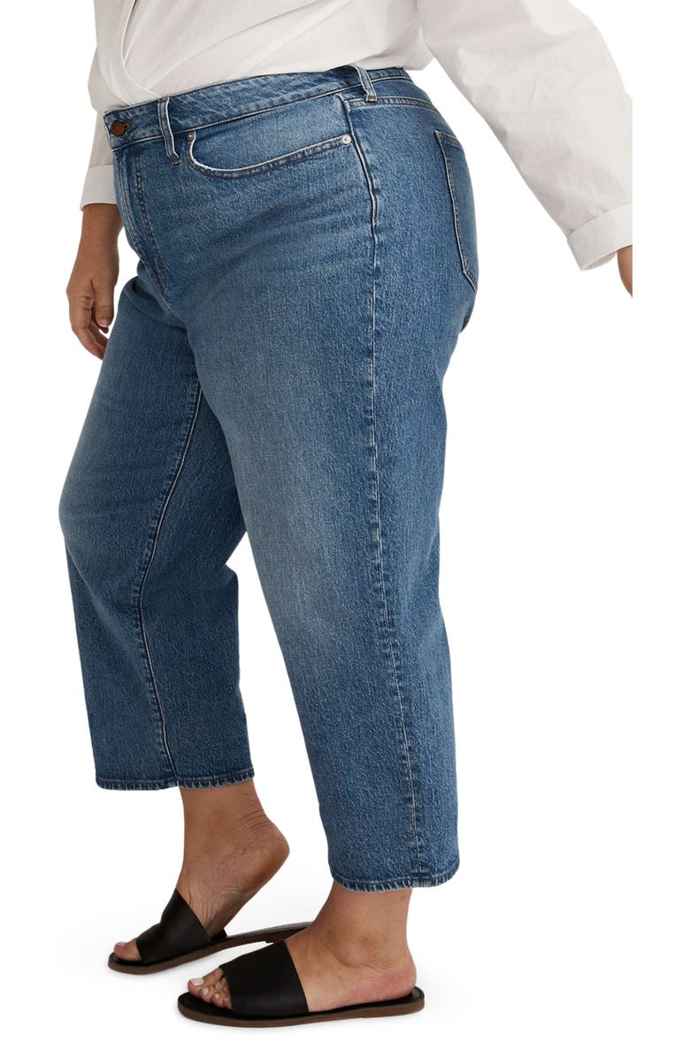 Madewell Perfect Vintage Crop Wide Leg Jeans, Alternate, color, Cresslow Wash