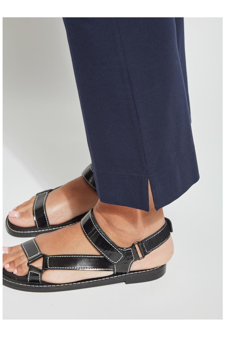 Baby Bootcut Ankle Pants, Alternate, color, TRUE NAVY