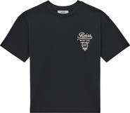 Reiss Kids' Russell Cotton Graphic T-Shirt
