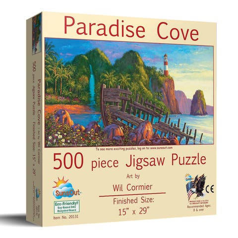 Paradise Cove 500 piece Jigsaw Puzzle for Adults