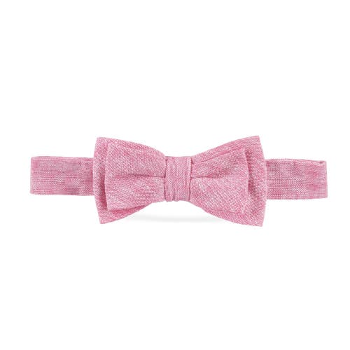 Shop Hope & Henry Boys' Linen Bow Tie, Kids In Rose Linen