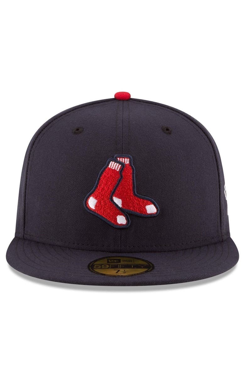 New Era Men's New Era Navy Boston Red Sox Alternate Authentic Collection On-Field 59FIFTY Fitted Hat, Alternate, color, Navy