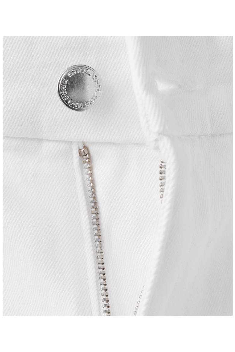 Violeta High Waist Flare Leg Jeans, Alternate, color, WHITE