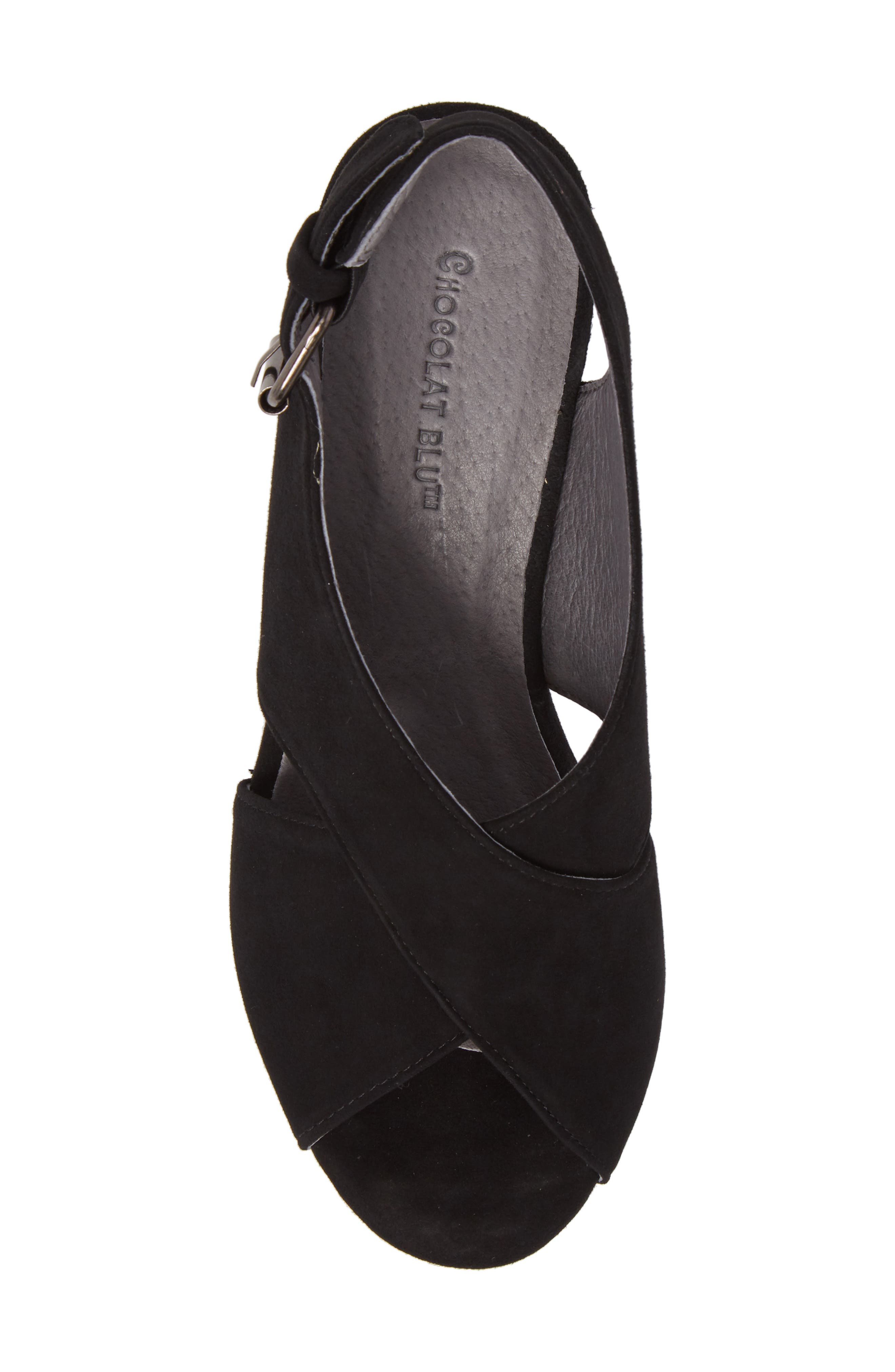 Chocolat Blu Wim Platform Wedge Sandal, Alternate, color, 