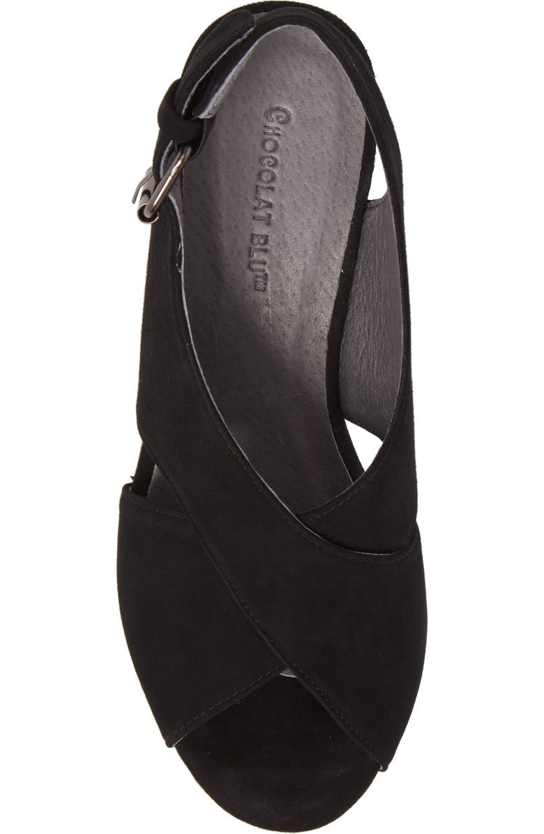 Chocolat Blu Wim Platform Wedge Sandal, Alternate, color,