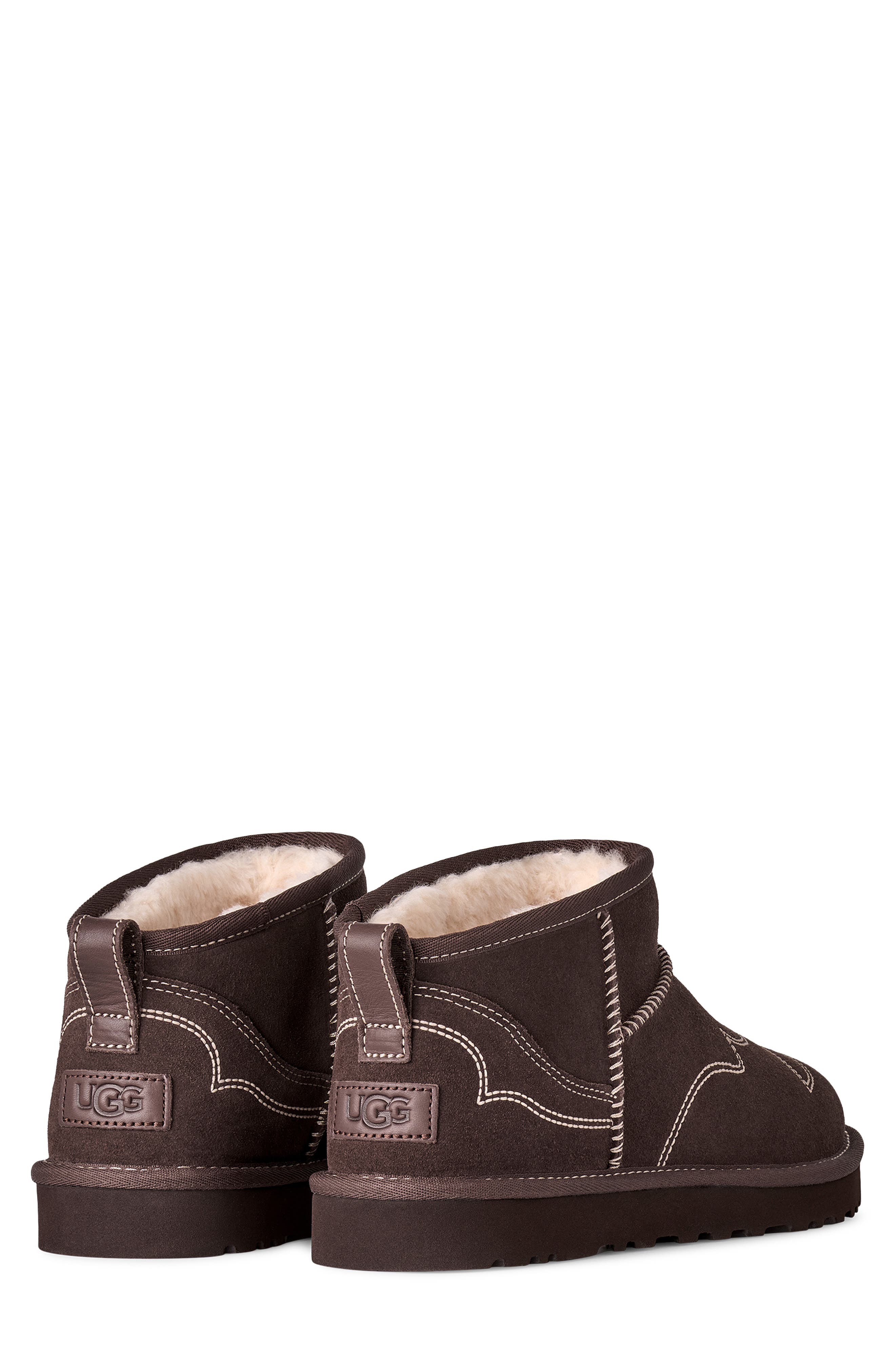 Classic Ultra Mini Western Boot, Alternate, color, BURNT CEDAR