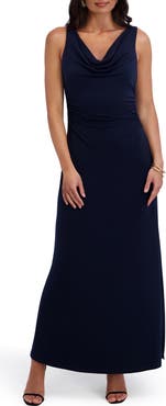 Kensie Cowl Neck Midi Sundress