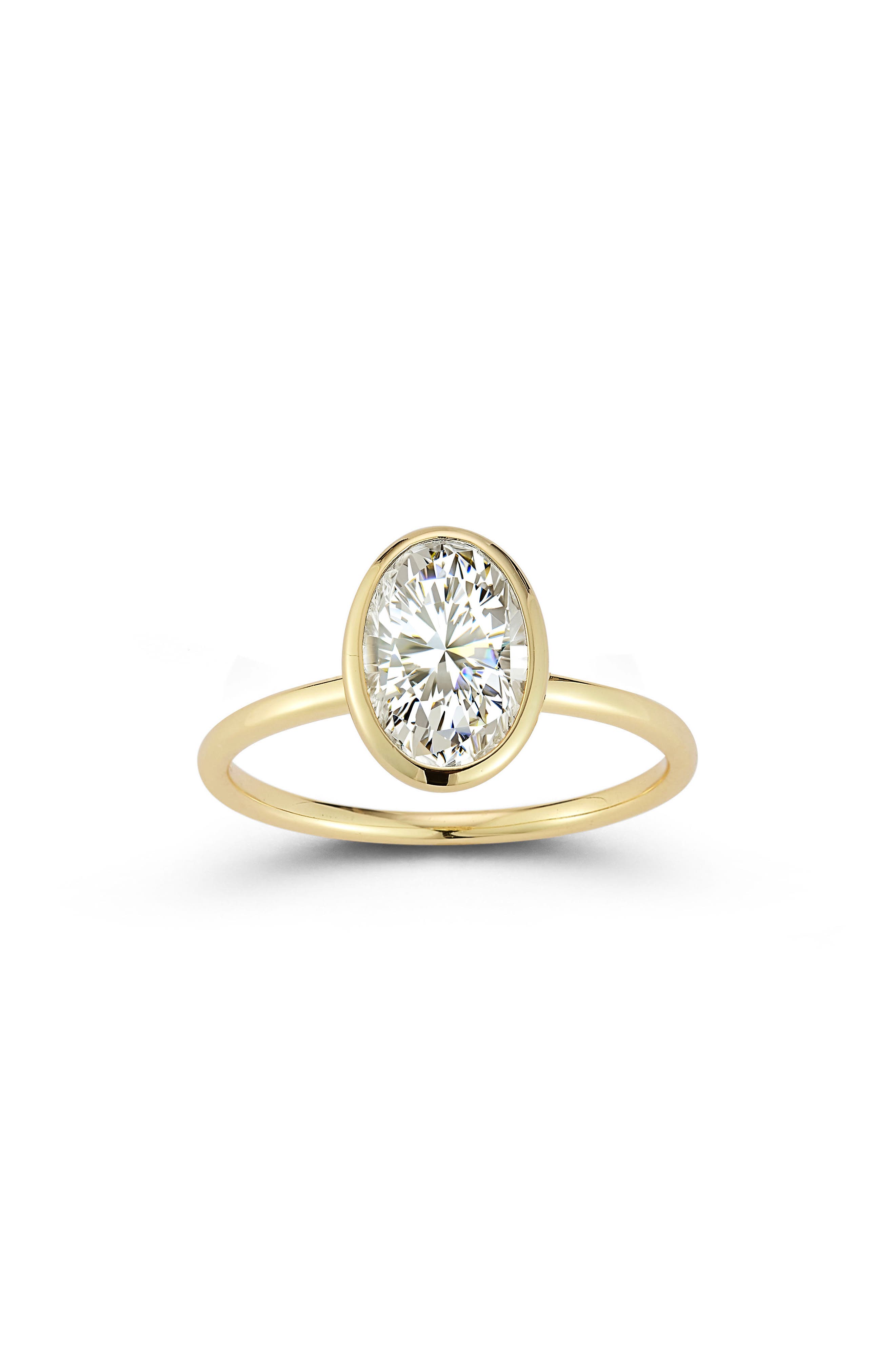 selected GOLD/ MOISSANITE