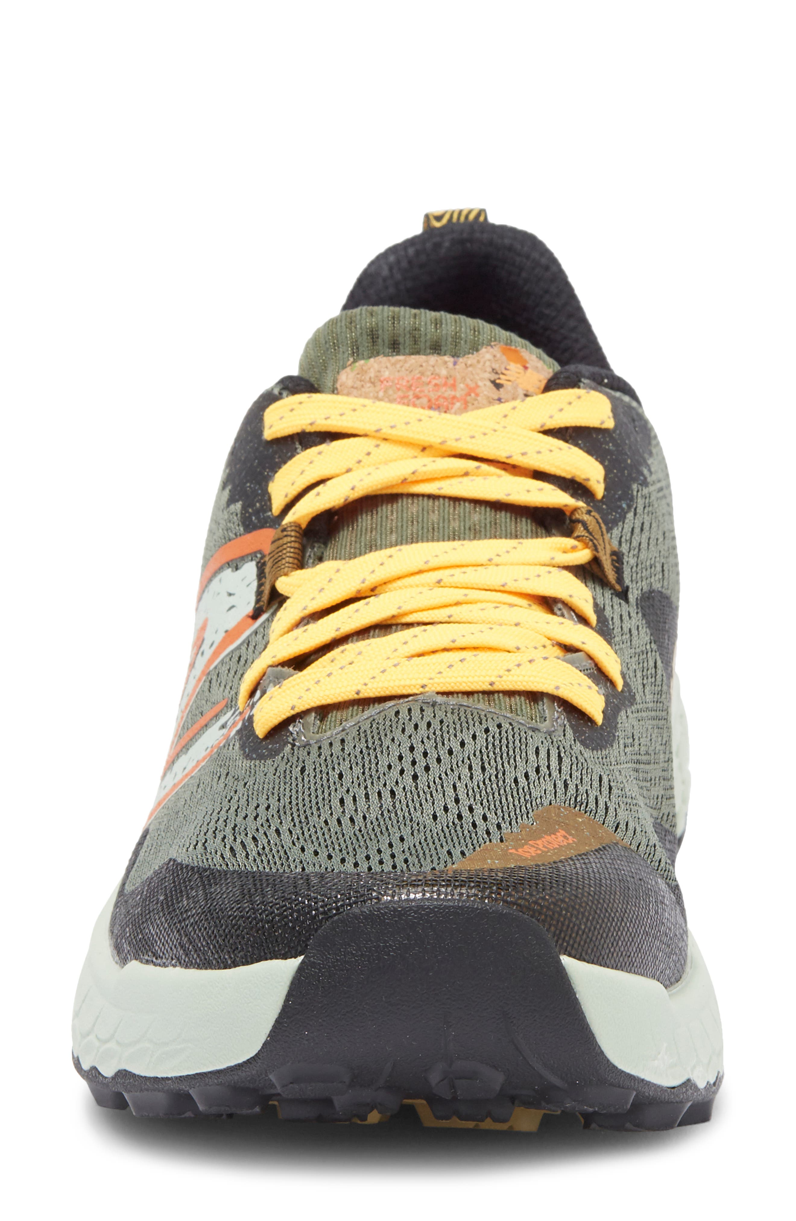 New Balance Fresh Foam X Hierro V7 Trail Running Shoe, Alternate, color, Deep Olive Green/ Black