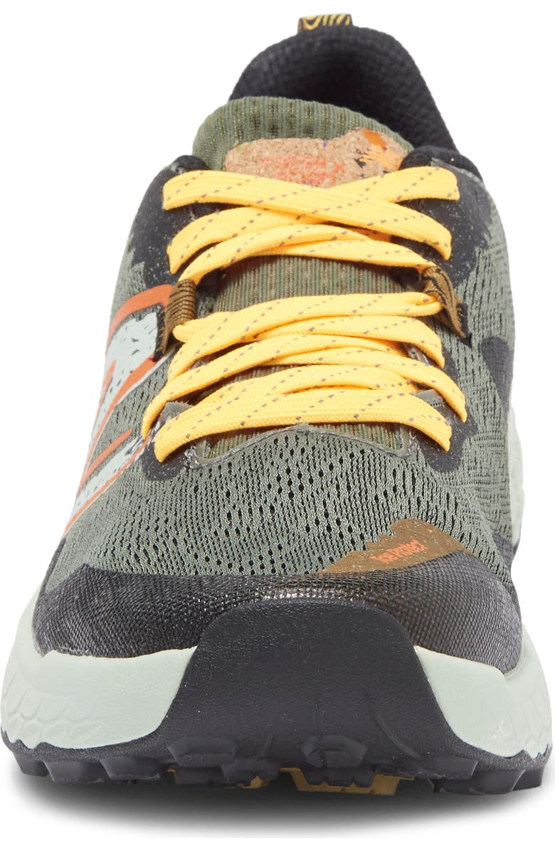 New Balance Fresh Foam X Hierro V7 Trail Running Shoe, Alternate, color, Deep Olive Green/ Black