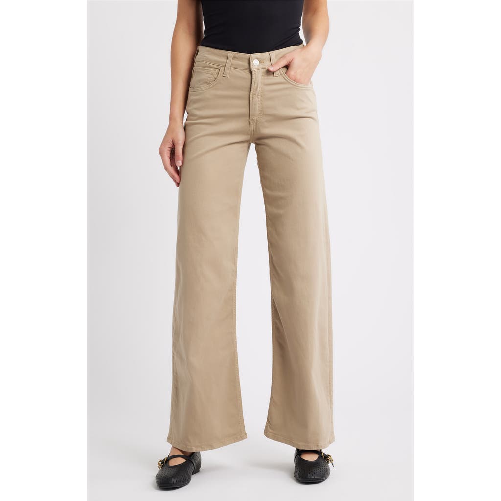 Mavi Jeans Alena High Waist Wide Leg Jeans in French Beige Sateen  product