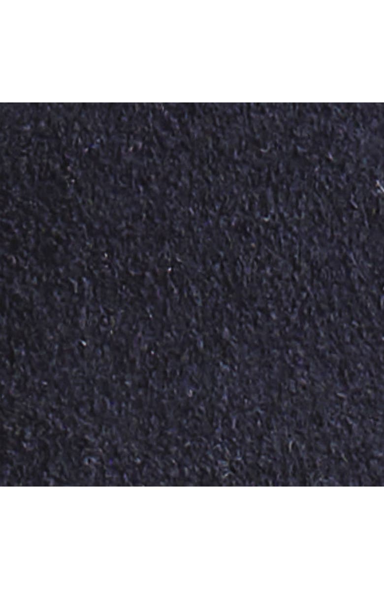 COS Double-Prong Suede Belt, Alternate, color, Navy