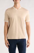 Bugatchi Pima Cotton V-Neck T-Shirt