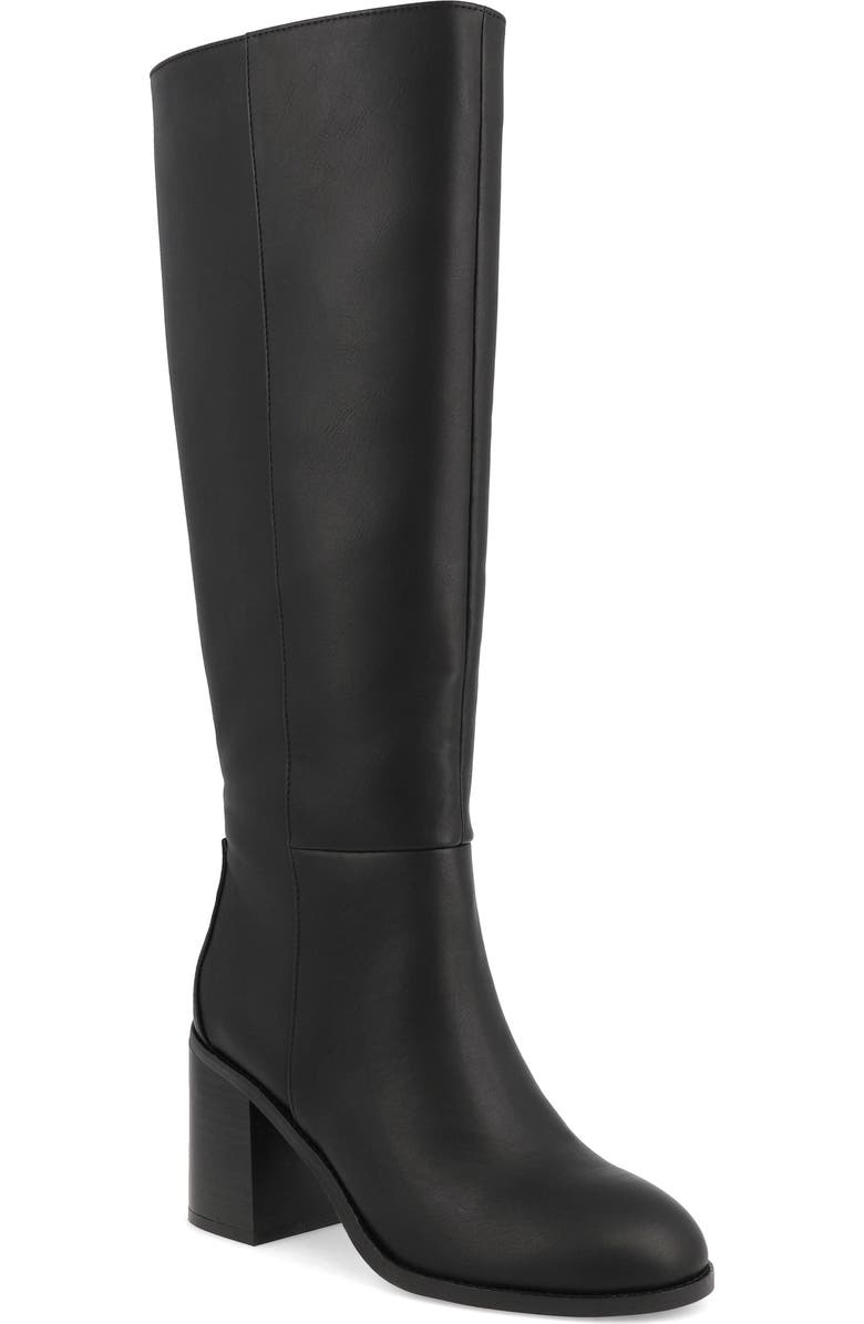 MIA Sabrena Knee High Boot, Main, color, Black