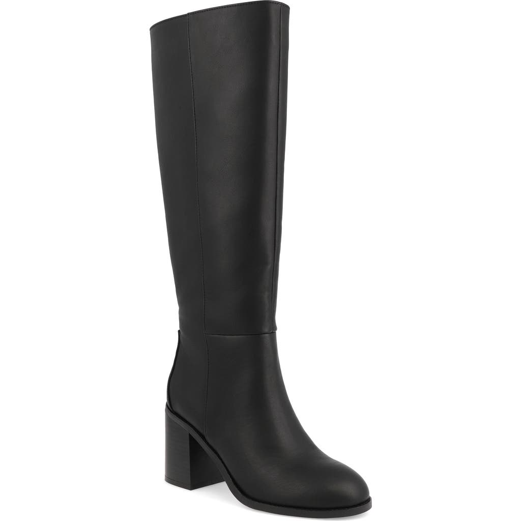 Mia Sabrena Knee High Boot In Black