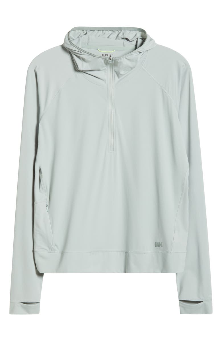 Helly Hansen Shine Solen Sun Half-Zip Hoodie, Alternate, color, 