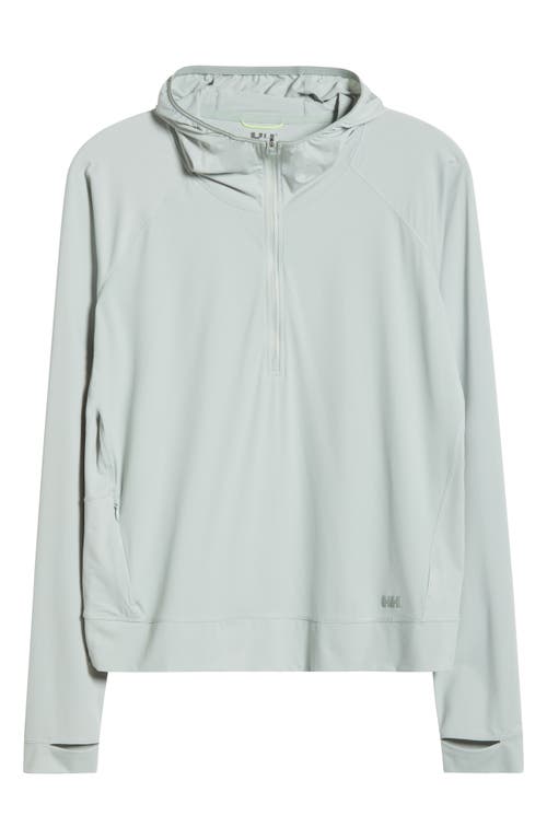 HELLY HANSEN HELLY HANSEN SHINE SOLEN SUN HALF-ZIP HOODIE