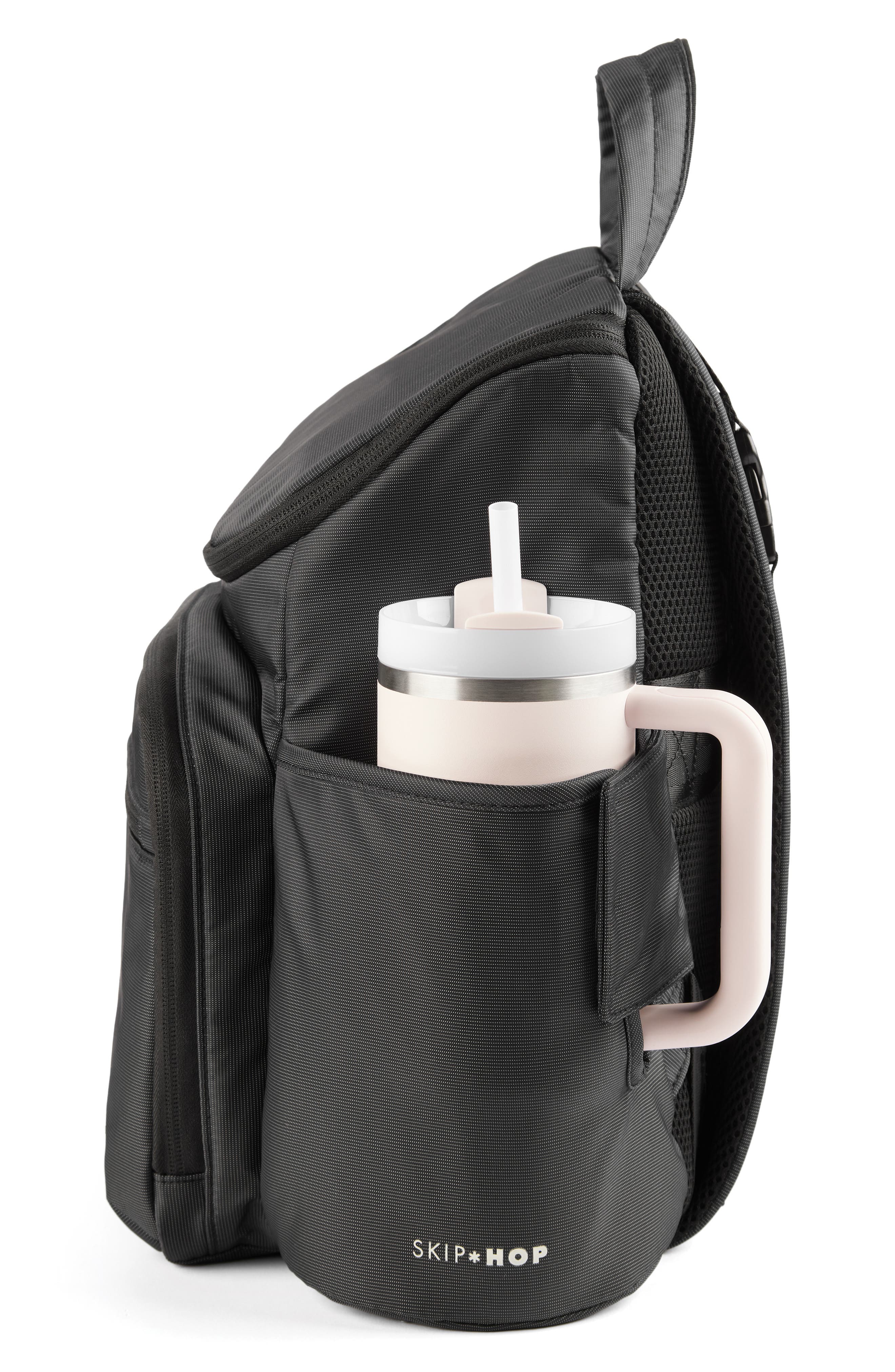 Skip Hop Forma Diaper Backpack, Alternate, color, Black