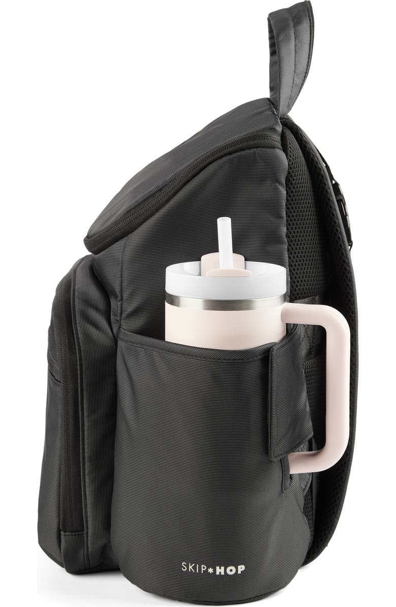 Skip Hop Forma Diaper Backpack, Alternate, color, Black