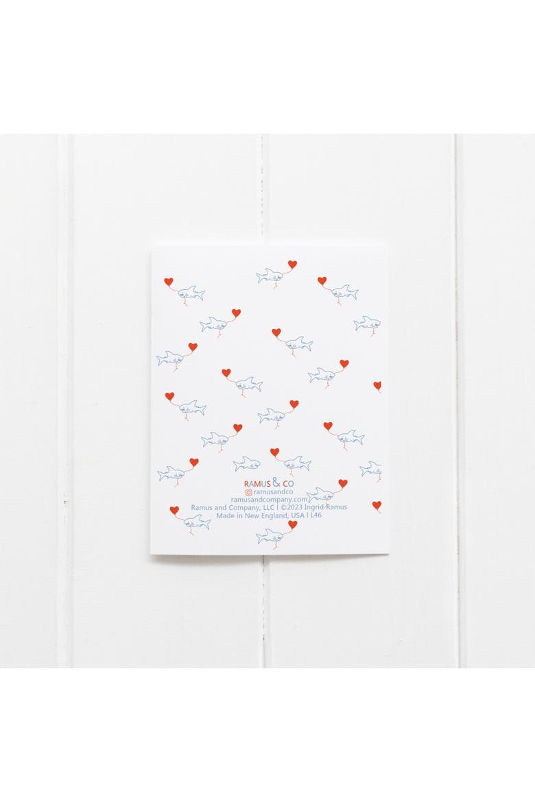 Love/Valentine's Greeting Card Pack (3ct) "Sharky Love", Alternate, color, Multi-Pack