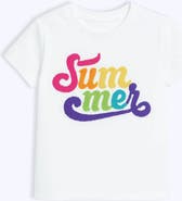 Preppy Goose Summer Applique Short Sleeve Tee