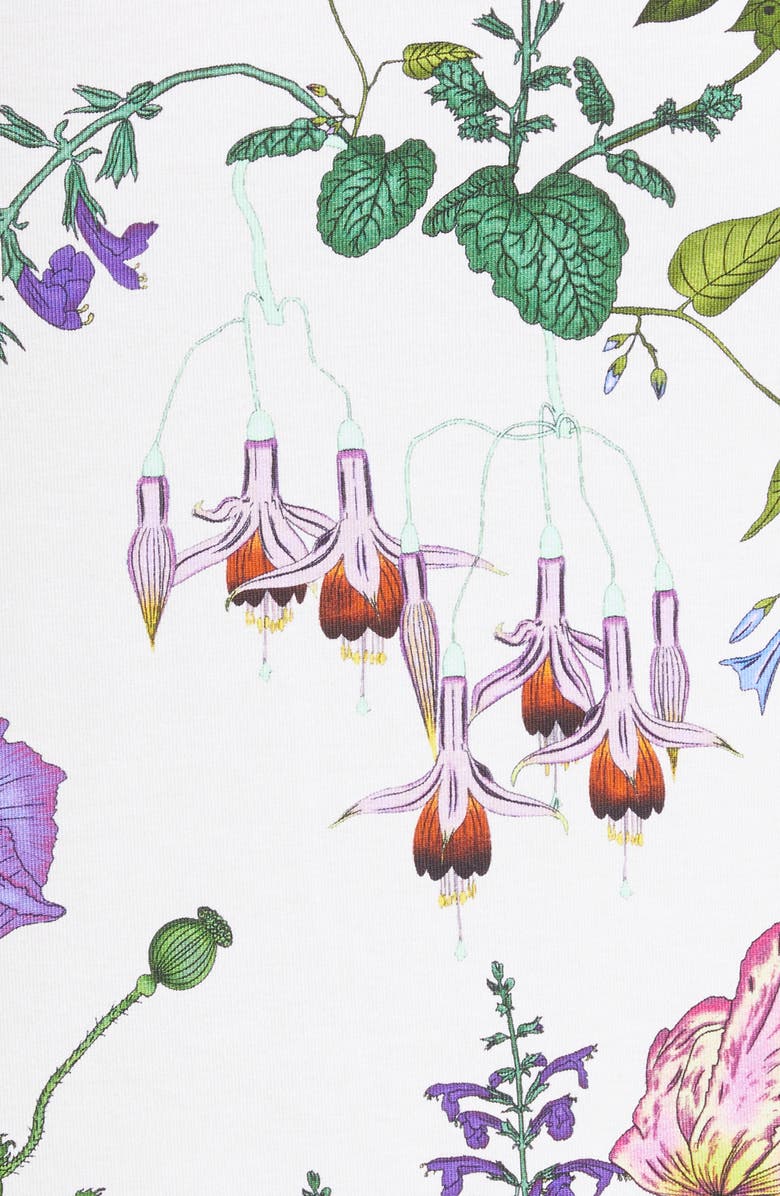 MUNTHE Cork Floral Long Sleeve Dress, Alternate, color,