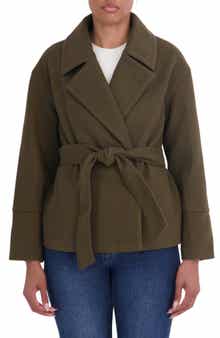 Short Wrap Coat