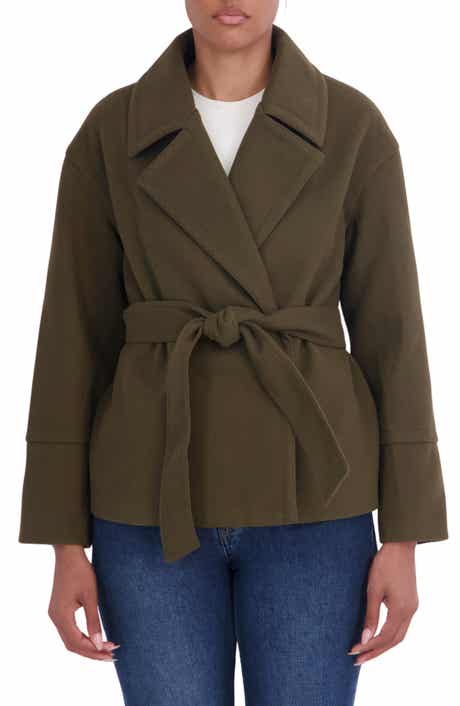 Short Wrap Coat