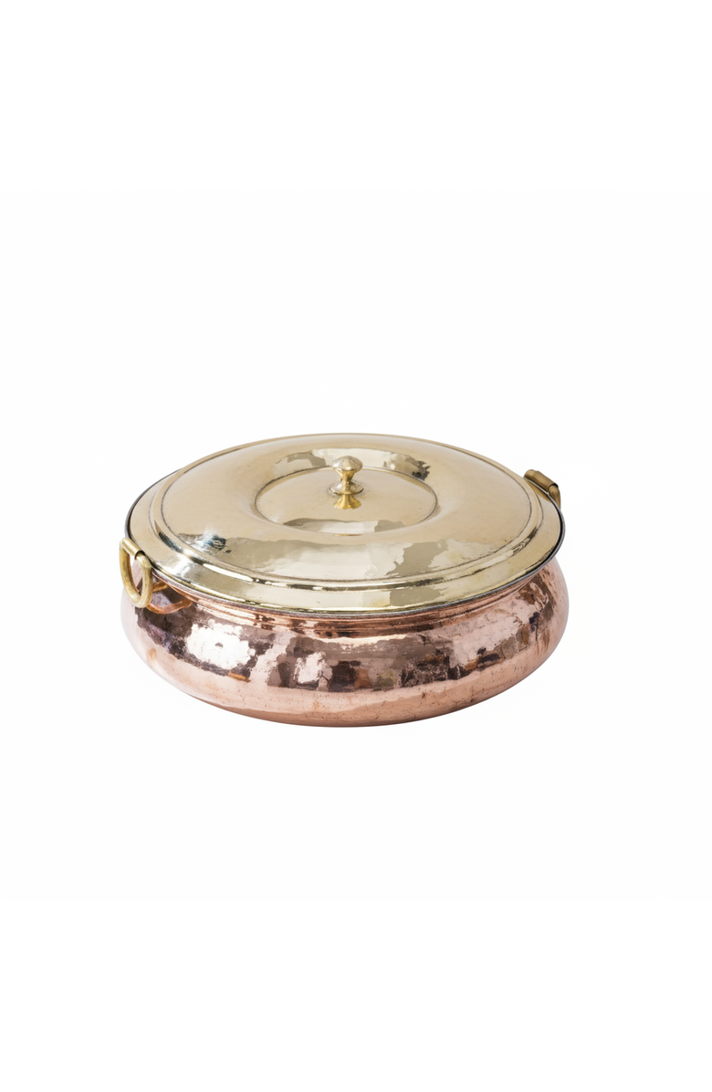 P-Tal Copper Hammered Braiser - Copper Chafing Dish, Main, color,