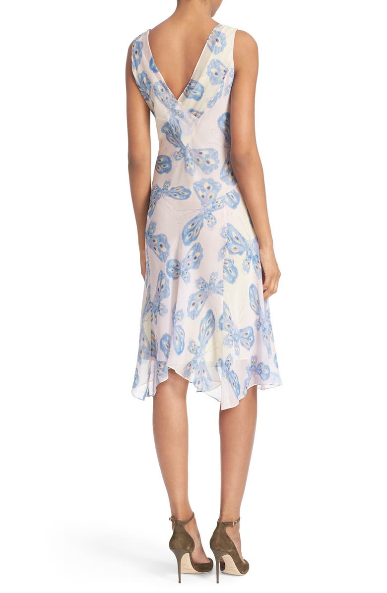 Diane von Furstenberg 'Dita' Print Silk Dress, Alternate, color, 