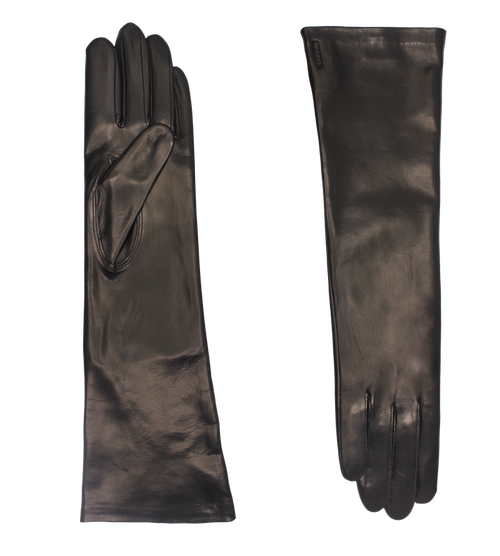 Agnelle Christina Lambskin Glove Lined In Brown