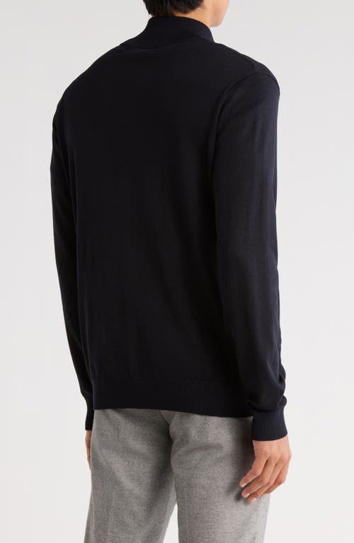 Tom Baine Full Zip Sweater In Multi