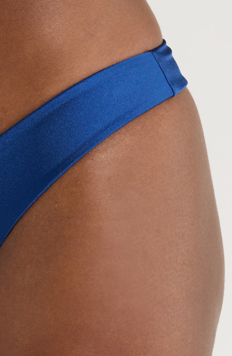 Kulani Kinis Y-Cut Thong Bikini Bottoms, Alternate, color, Mystic Moon