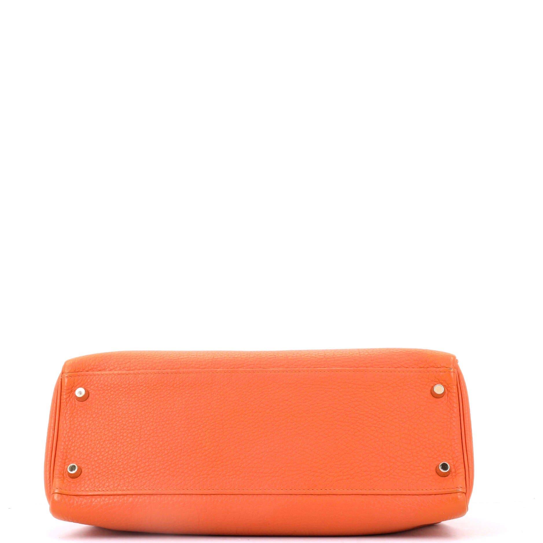 Kelly Handbag Orange Togo with Gold Hardware 32, Alternate, color, Orange