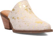 Dingo Cash Cow Genuine Calf Hair Mule
