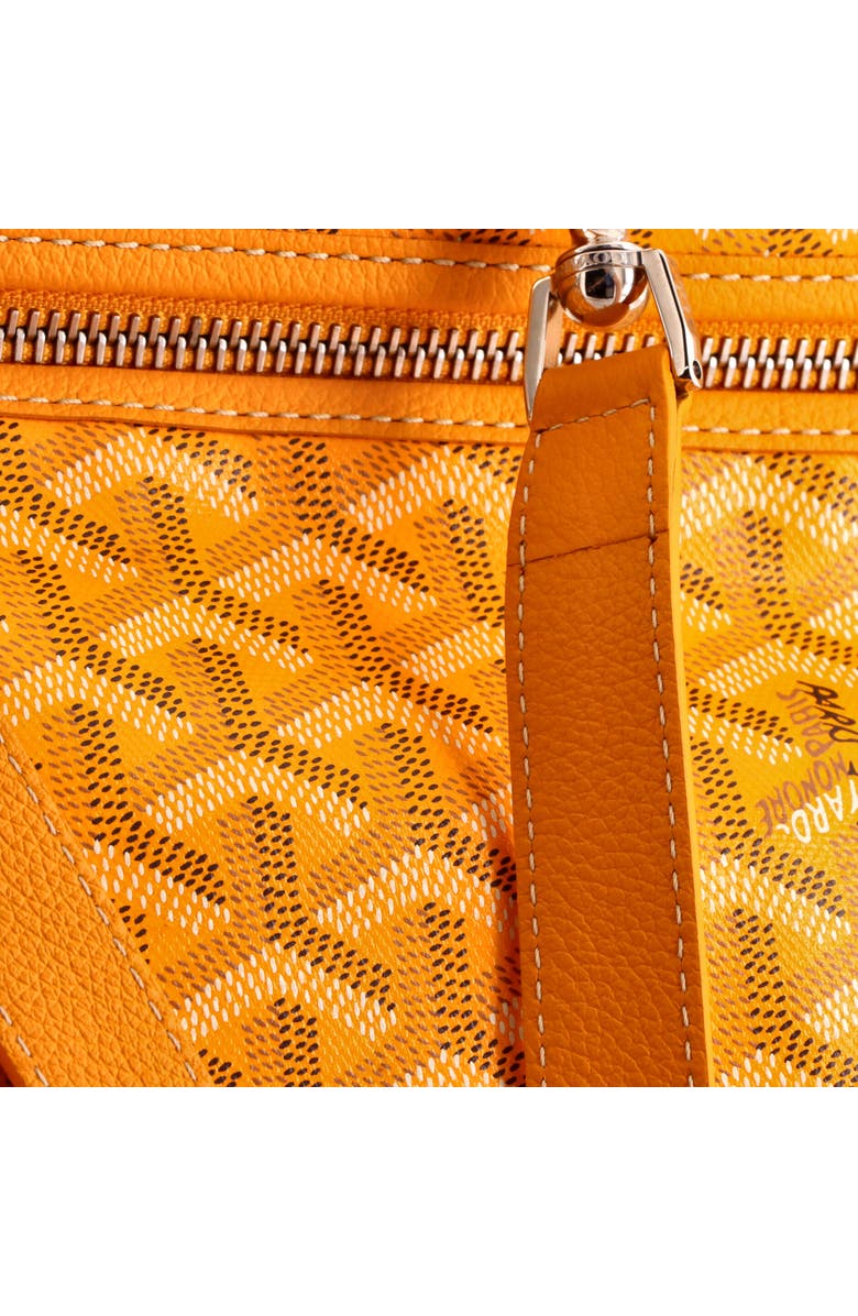 Pre-Owned Goyard Saint Leger Briefcase Backpack Coated Canvas, Alternate, color, Yellow