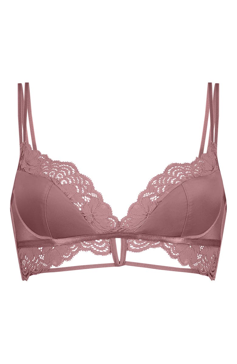 Hunkemöller Lainey Triangle Bralette, Main, color, 