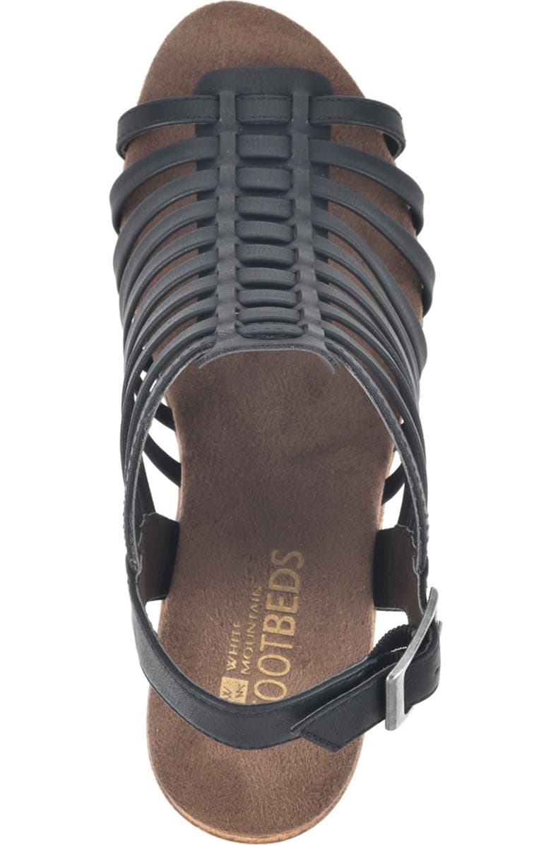 White Mountain Footwear Astonish Platform Block Heel Sandal, Alternate, color,