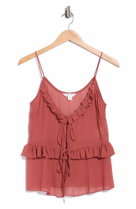 Ruffled Trim Camisole