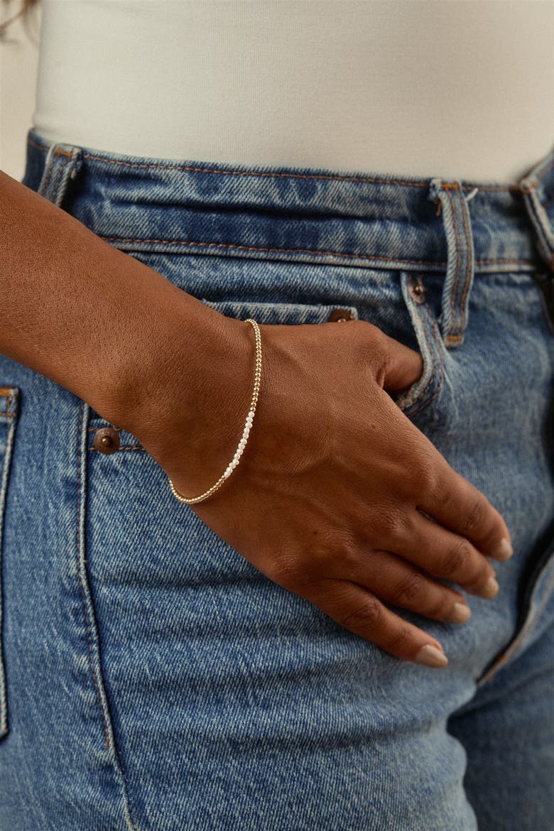 Gigi Bracelet, Alternate, color, Gold