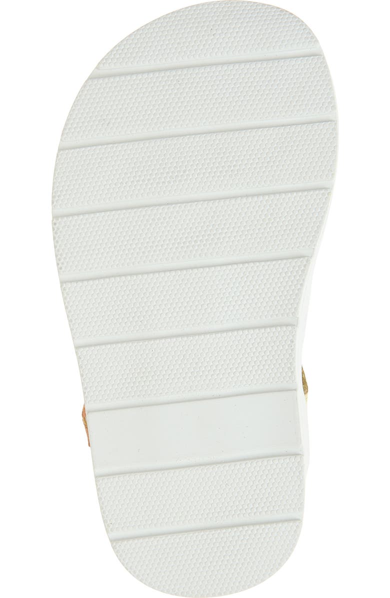 Harper Canyon Kids' Arabella Fisherman Sandal, Alternate, color, Pink Rainbow Metallic