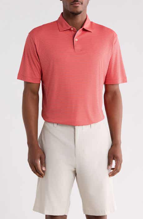 Featherweight Stripe Performance Polo